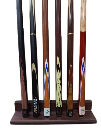 JBB Billiard Snooker and Pool cue stick Stand/Rack - (Holds - 6 Cues)