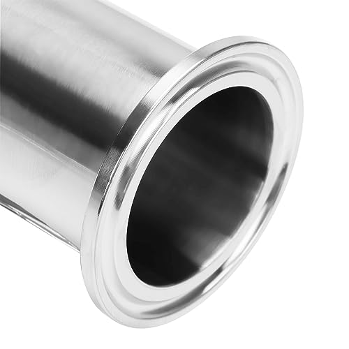 Image of DERNORD Reducing Clamp Tee 3 Way Stainless Steel 304 Sanitary Fitting (Pipe OD: 1.5 inch x 1.5 inch x 1 inch)