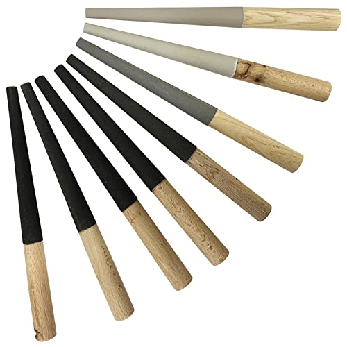 Jewellers Tools 8 Round Emery Polishing Stick Grade 1/0,2/0,3/0,4/0,1,2,3,4