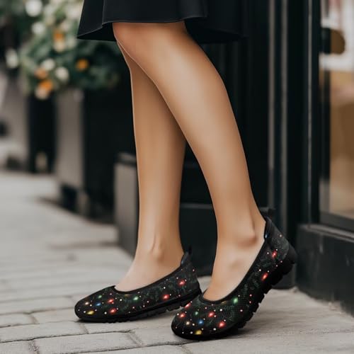 Image of Walking Shoes Women Breathe Mesh Slip On Sneakers Women Comfortable Lightweight