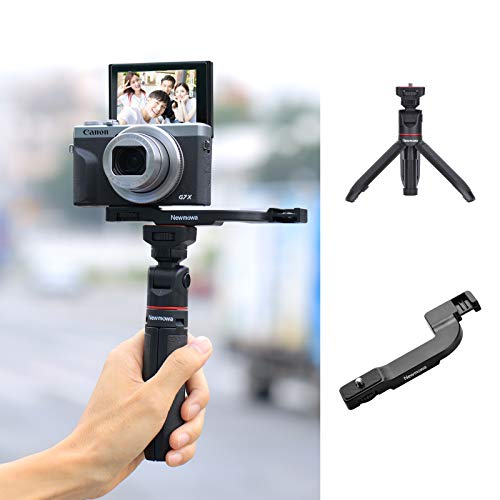 Newmowa Extension Pole Tripod, Mini Selfie Stick Tripod Stand Handle Grip for Webcam iPhone 11 Pro Max Samsung Smartphone and Camera