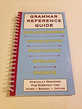 Spiral-bound Grammar Reference Guide Book