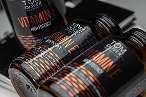 Tom Oliver Nutrition - Vitamin E 400IU High Potency, Highly Absorbable (60 Softgels) (1) - Image 4