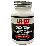 LavaTap - La-Co Slic-Tite Jointing Compound, NSF Approved Leak Sealer & Water Sealant for Plumbing, Gas Lines & Potable Water – Professional Non-Toxic Plumbers Paste & Pipe Thread Sealant