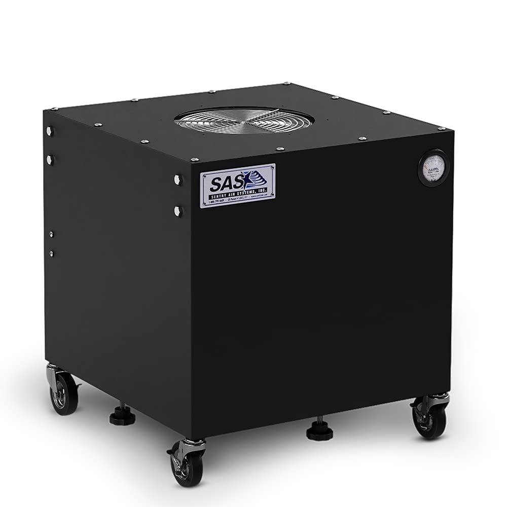 High-Flow Portable Room Air Cleaner HEPA-filtered Air Purifier for workplaces offices conference rooms and more