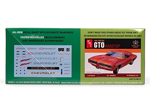 Amt 1992 Chevrolet Silverado Shortbed Fleetside Pickup Easy Build 1:25 Scale Model Kit #TOP1
