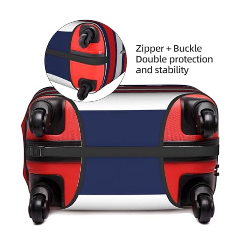 Travel Luggage Cover Vintage America Flag 4 Fashion Washable Baggage Suitcase Protector Fit For Luggage Small3