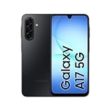 Samsung Galaxy A17 5G, AI Smartphone, Slim 7.5mm Frame, Large Screen, 50MP Camera, 128GB Storage, 4GB Memory, 5000 mAh Battery, Black, 3 Year Extended Warranty (UK Version)