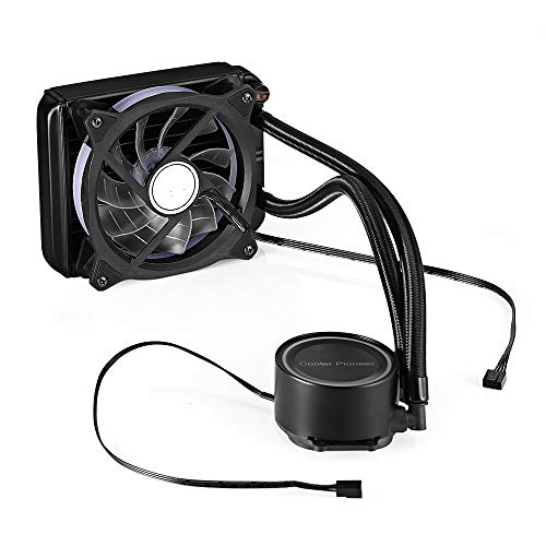 BETAZOOER 120mm Liquid CPU Cooler, Dual ML120 PWM Fans, Intel LEA2066, 2011-V3, 1151/1155/1156/X58/X79