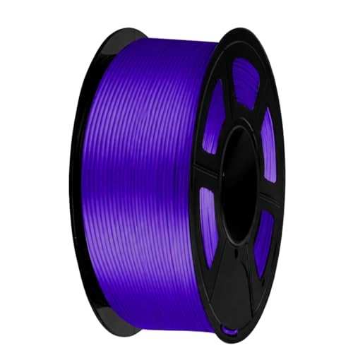 Image of FiLAMONT PLA Silk Filament 1.75mm, 3D Printer Filament, Shiny Silk 1.75 PLA Filament, 1kg(2.2Lbs) /Spool (Silk Purple)