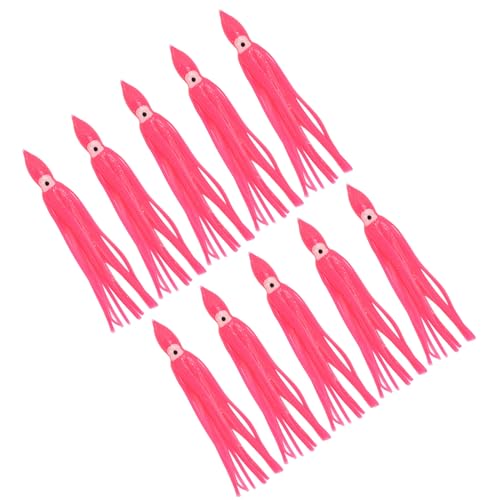[DESIGN REALISTICO] Occhi realistici e colore rosato imitano l'esca naturale, attirando una vasta gamma di specie di pesci.