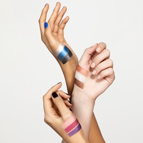 Pupa Ombretto Vamp! Top Coat 200 Sparkling Platinum - Ombretto Colore Puro, Alta Pigmentazione, Multi-Effetto (Disponibile In 54 Varianti Colore E 7 Diversi Finish) - 4