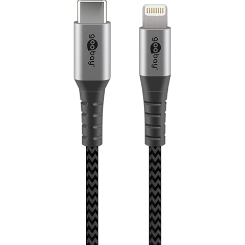 goobay Cable Lightning Apple Certificado MFi Cover