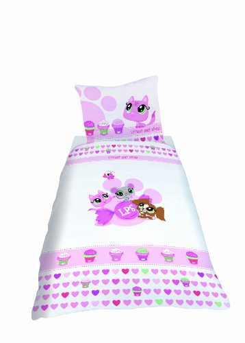 CTI 039536 Bettwäsche LPS Cup Cakes / Linon / 135 x 200 + 80 x 80 cm CTI 039536 Bettwäsche LPS Cup Cakes / Linon / 135 x 200 + 80 x 80 cm
