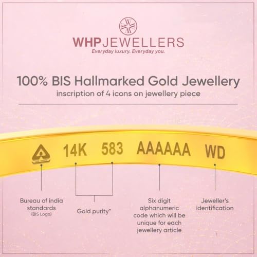 Image of WHP Jewellers 14KT Diamond Earrings for Women - Womens Diamond Earrings - Fashionable Jewellery for Great Gifting