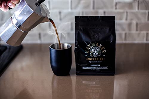 Haymaker Coffee Bourbon Roast en grano 12 Ounce miniatura 4