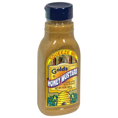 Miel con mostaza Golds en botella 10 oz miniatura 1