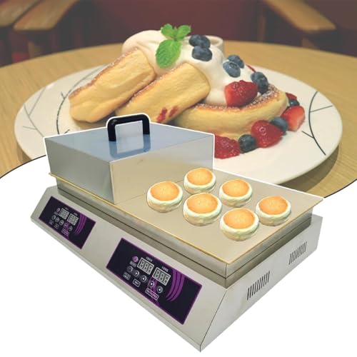 Commercial Electric Griddle, Pancake Maker Souffle Maker, Copper Heating Plate For Home Kitchen Restaurant Bakery Snack Bar,B-2