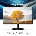 Philips 24 inch Frameless Full HD (1920 x 1080) 100Hz Monitor, VESA, HDMI x1, VGA Port x1, Eye Care, 4 Year Advance Replacement Warranty, 241V8LB - Image 2