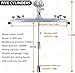Power Mixer Pneumatic Agitator Clamp-On Drum Agitator Industrial-Grade Pneumatic Shaker Paint Stirring Tool，Pneumatic Paint Mixer with Telescopic Bracket, Air-Powered Agitator for 1000L Pail