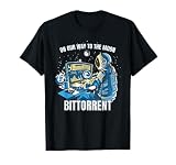 BTT Bittorrent Crypto On Our Way To The Moon Cryptocurrency T-Shirt