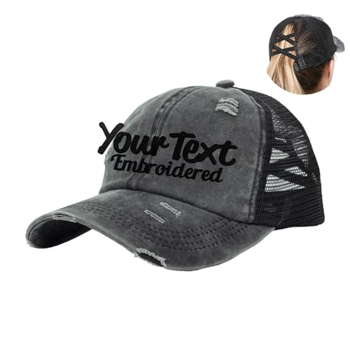 Gorra personalizada con bordado para mujer miniatura 2