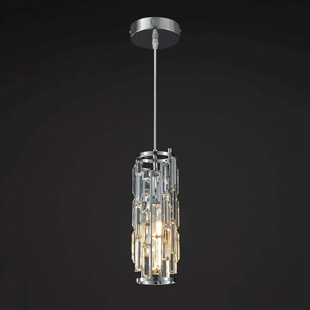 Luminaire suspendu créatif en verre pour illuminer votre îlot de cuisine