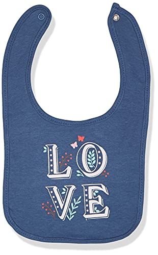 Image of Hudson Baby Unisex Baby Cotton Bibs, Woodland Fox, One Size