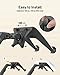 ergounion Laptop Tray for Monitor Arm - VESA Mount 100x100mm, Laptops up to 17.3in & 28.6lbs - Notebook Tray Office Desk Accessories - Black