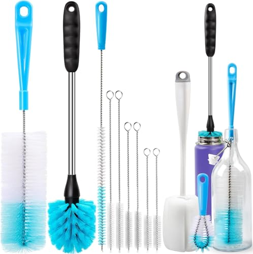 La mejor comparación de Recogegotas para botellas disponible en línea para comprar. 42 Timotech Juego de 8 Cepillo para Botellas, Cepillo Limpiador de Botellas, Cepillos para Popotes, Cepillos de Limpieza de Botellas Largo Multiusos