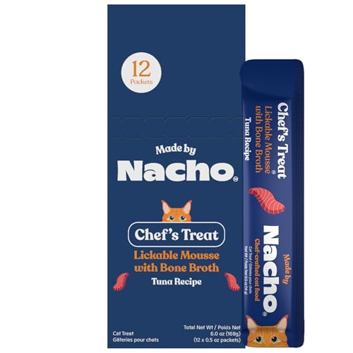 Made by Nacho Chef's Treats - Lickable Mousse with Bone ...