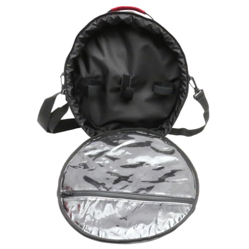 Sac de régulateur de plongée en nylon noir avec fermeture éclair