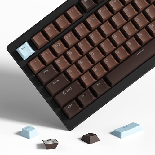 Womier Shine Through ���J�j�J���L�[�{�[�h�p�L�[�L���b�v�A���g���u���E��PBT�L�[�L���b�v �`�F���[�v���t�@�C���L�[�L���b�v 60 65 75 100% 61/64/68/84/87/100/104/108���g���Q�[�~���O���J�j�J���L�[