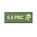 G-CODE Caliber Patch - TAN on OD Green - (6.5 PRC)