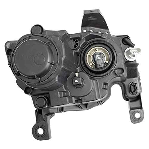 Image of TRQ Driver Side Headlight Assembly Compatible with 2017-2022 Jeep Grand Cherokee 2022 Grand Cherokee WK CH2502297