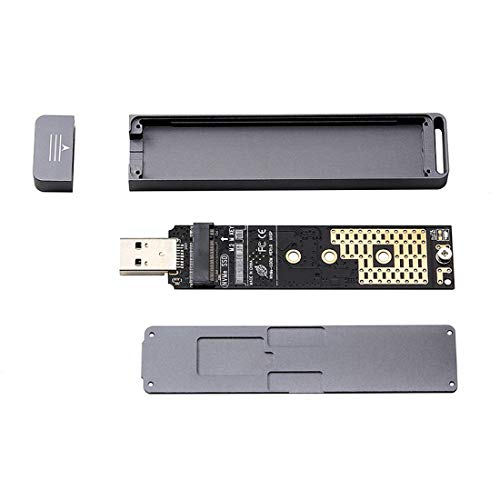 Caja externa USB 3.0 para SSD M.2 NVMe 4TB miniatura 5