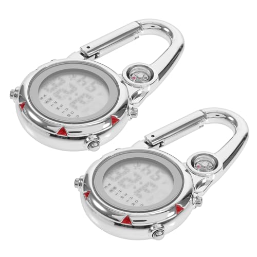 Montre de poche mousqueton pour randonnée et camping en forêt
