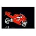 Produktbild Premium Textil-Leinwand 90 x 60 cm Quer-Format Honda NR 750 (Maisto 1/18) | Wandbild, HD-Bild auf Keilrahmen, Fertigbild auf hochwertigem Vlies, Leinwanddruck von Klaus-Peter Huschka