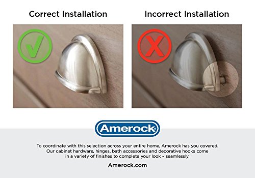 Amerock | Cabinet Cup Pull | Polished Chrome | 3 Inch (76 Mm) Center To Center | Cup Pulls | 1 Pack | Drawer Pull | Drawer Handle | Cabinet Hardware #TOP5