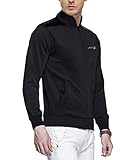 AWG ALL WEATHER GEAR Dryfit T-Shirts for Men - Round Neck, Half Sleeves, Cotton, Regular fit Stylish Branded Solid Plain Tshirt for Men- Ultra Soft, Comfortable, Lightweight T-Shirt Black