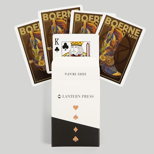 Lantern Press Boerne Texas Baraja de 52 Cartas Póker miniatura 6