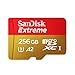 Tarjeta TF, Entweg SanDisk SDSQXA1-256G-ZN6MA Tarjeta MicroSD Extreme 256GB Tarjeta TF U3 V30 C10 Tarjeta de Memoria 4K A2 160MB / s Lectura 90MB / s Escritura