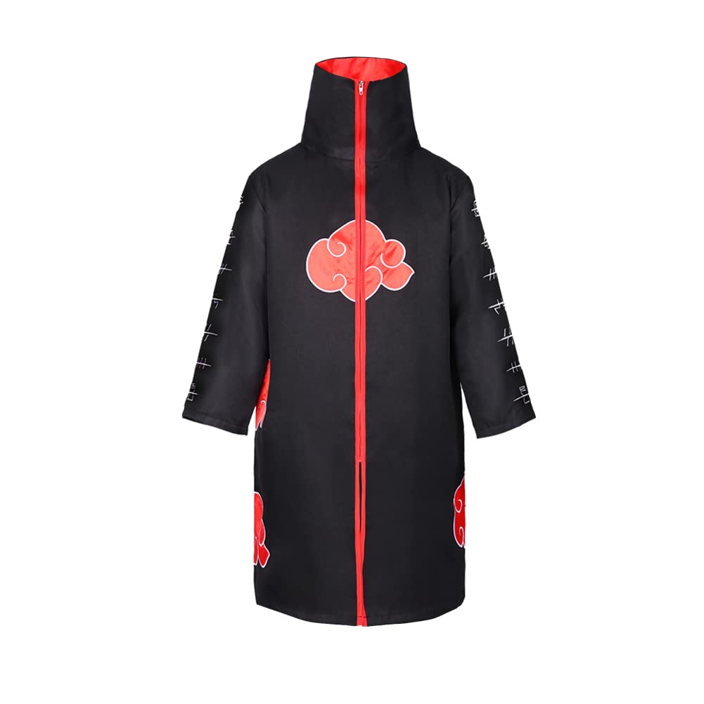 Buy CULTURE PARTY Akatsuki Cloak Itachi Cosplay Costume for Kids, Akatsuki Costume Set with