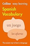  Easy Learning Spanish Vocabulary: Trusted support for learning (Collins Easy Learning)