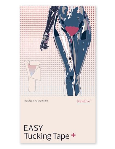 Tucking Tape Plus, Trans Women Tuck Kit, Tucking Underwear for Crossdressers, Drag Queens, 7 Pack