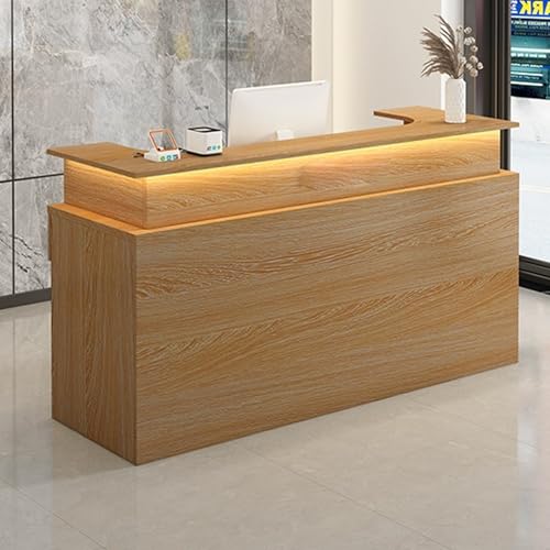 Migliora il tuo spazio ufficio con il nostro elegante banco reception. Questa elegante reception dispone di un cassetto con serratura per la sicurezza e discreti fori per i cavi per un look pulito. Perfetta per vari ambienti d'ufficio, questa scrivania funzionale combina estetica e utilità, creando un'atmosfera lucida e professionale che eleva il tuo posto di lavoro.
