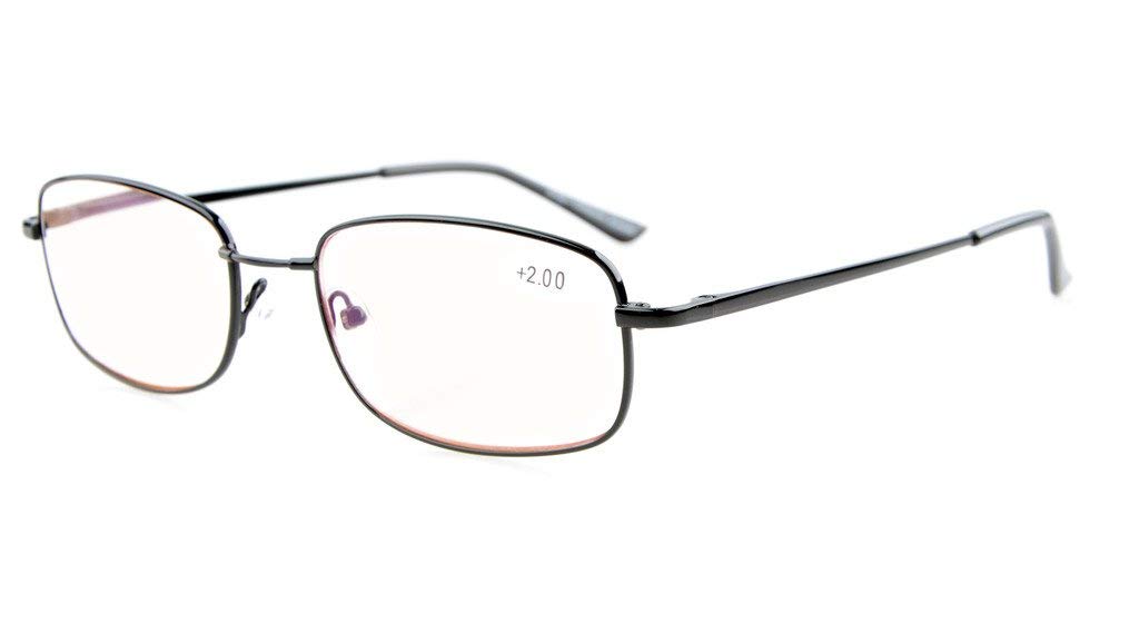 Eyekepper Computer Readers Bridge-flex Memory Titanium Mens Womens Spring Hinges Computer Reading Glasses