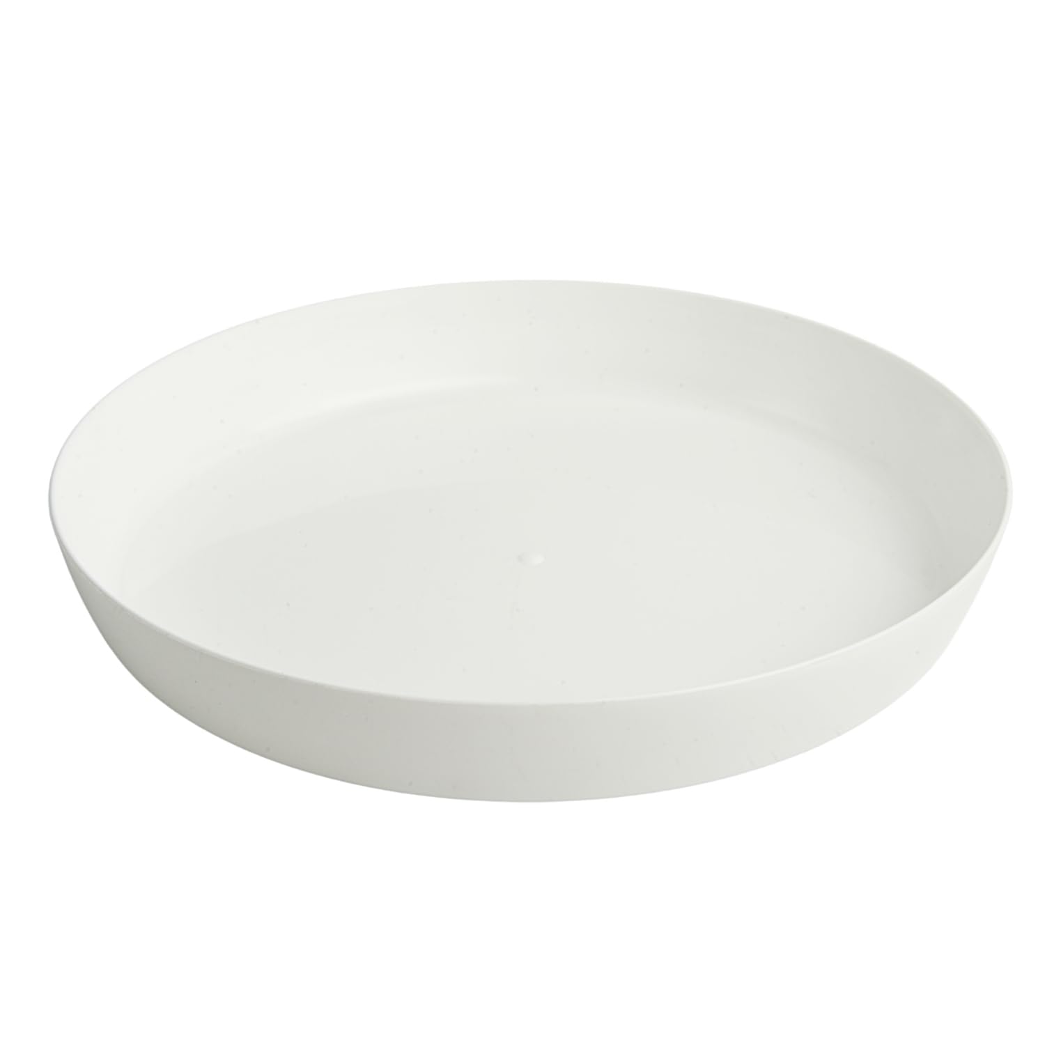 B2C Premium Glossy Flower Pot Saucer – Water-Resistant Plant Trays to Protect Furniture & Floors – Multiple Sizes & Colors for Indoor & Outdoor Plants (White, 17cm)