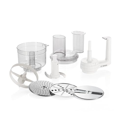 Bosch Multimixer MUZ5MM1, inklusive 3 Scheiben (Schneid-Wende-Scheibe, Raspel-Wendescheibe,...