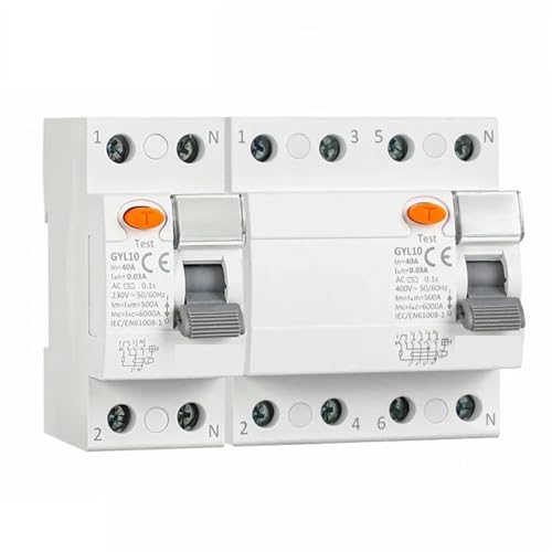 Diferencial RCCB 2P 63A que protege los electrodomésticos del hogar contra fugas